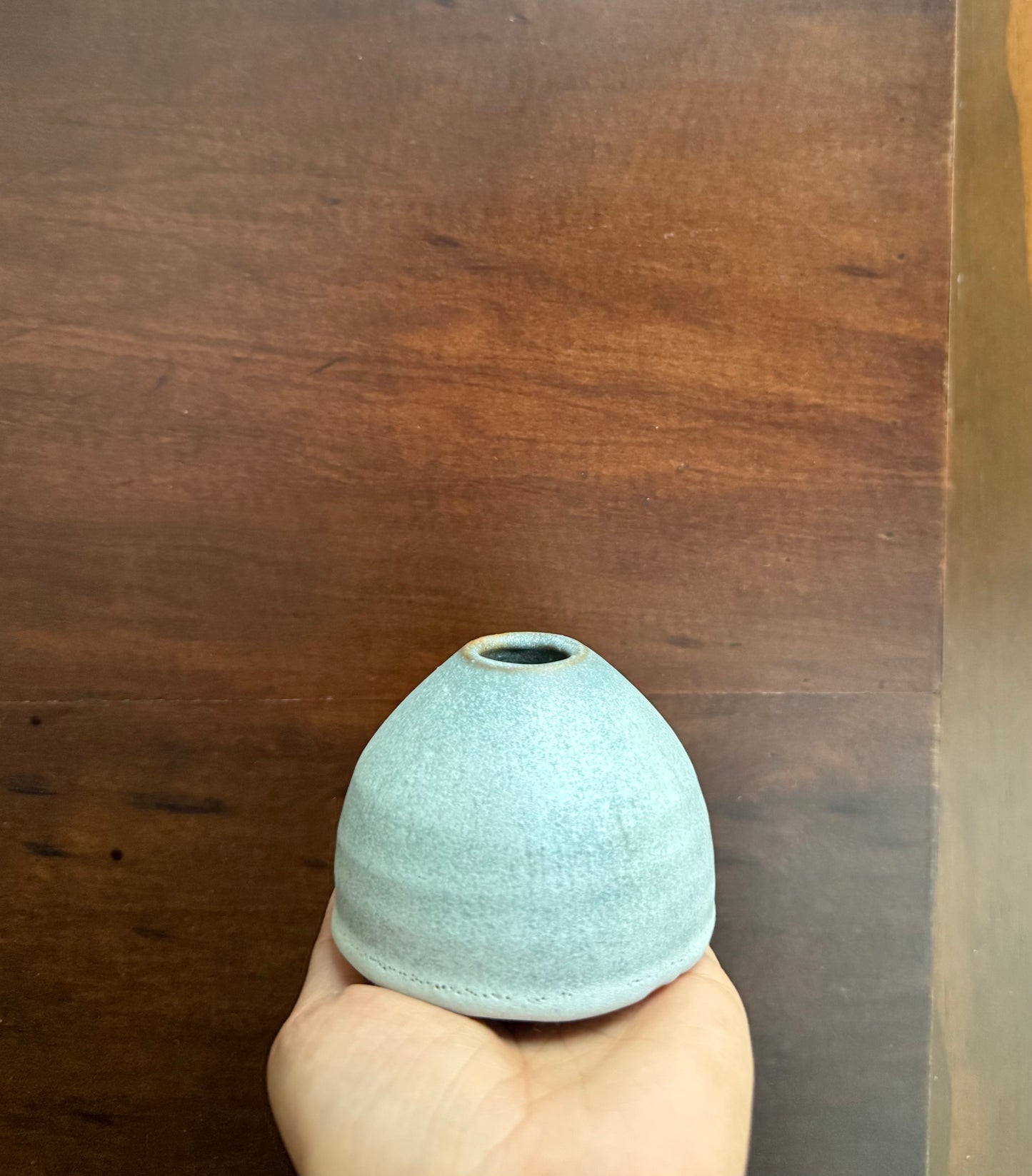 Mini blue vase