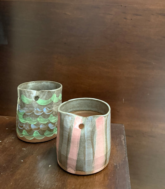 Hand painted tumblers